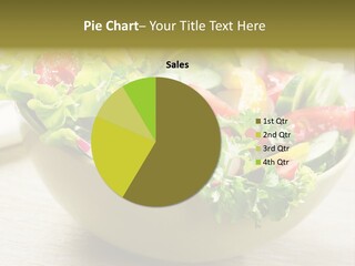 Tasty Object Plate PowerPoint Template