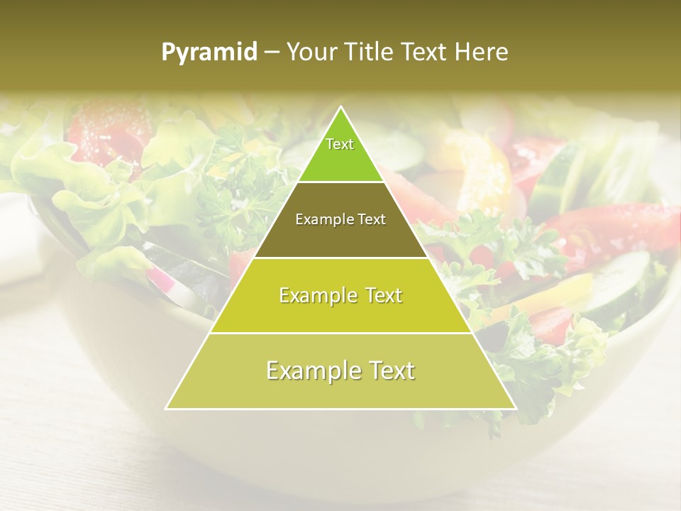 Tasty Object Plate PowerPoint Template
