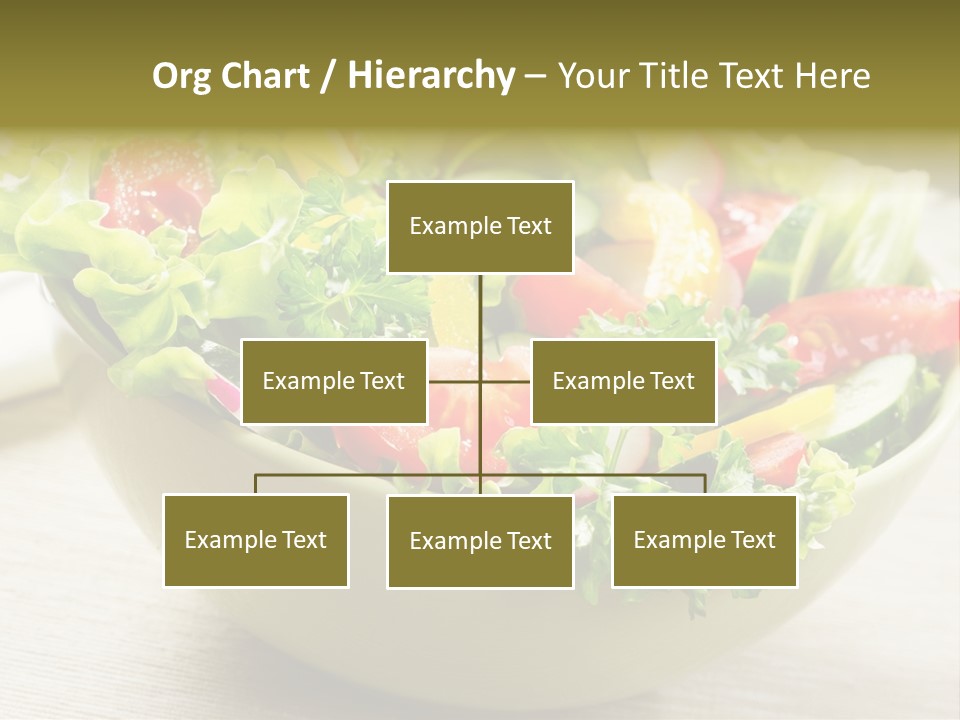 Tasty Object Plate PowerPoint Template