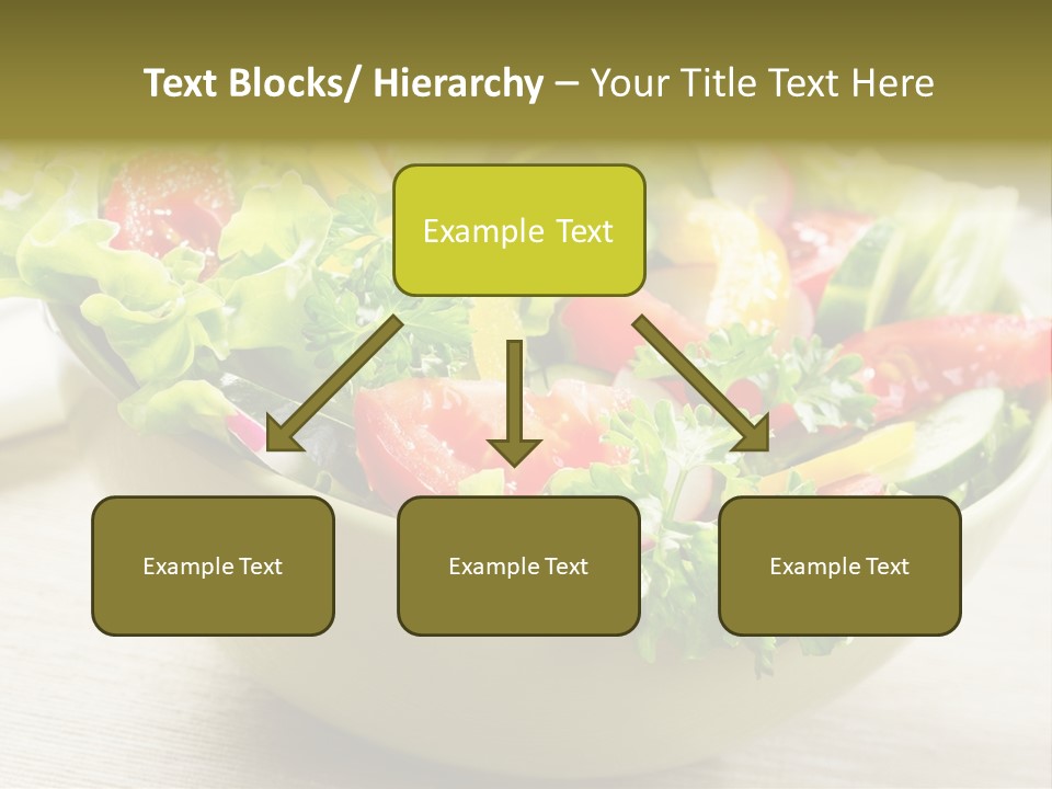 Tasty Object Plate PowerPoint Template