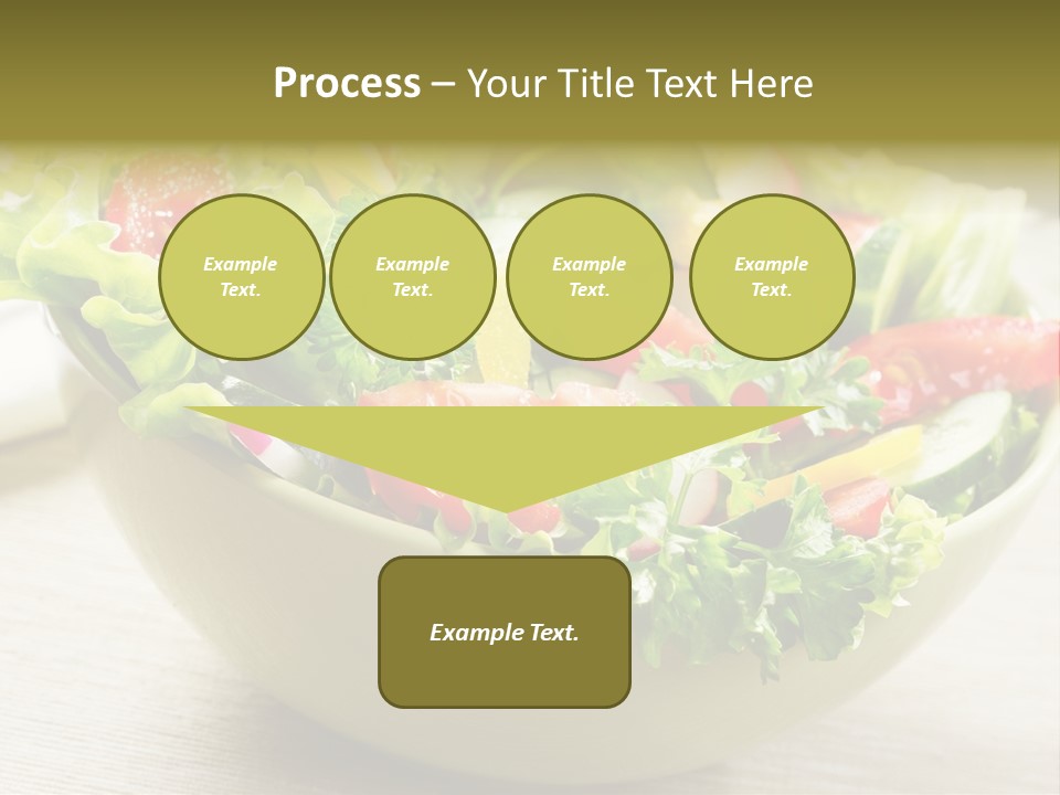 Tasty Object Plate PowerPoint Template