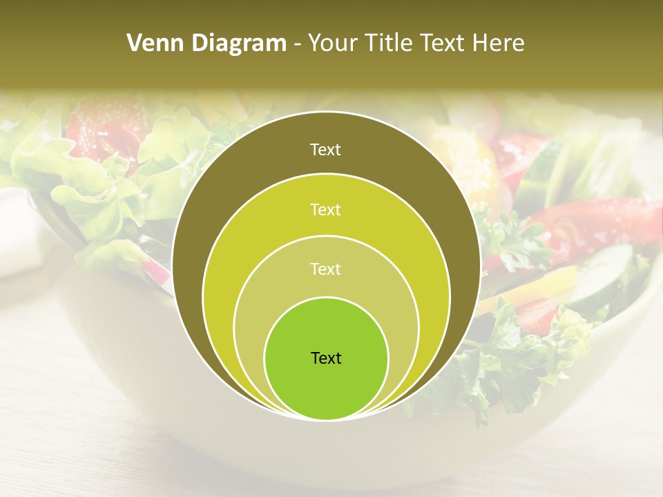 Tasty Object Plate PowerPoint Template