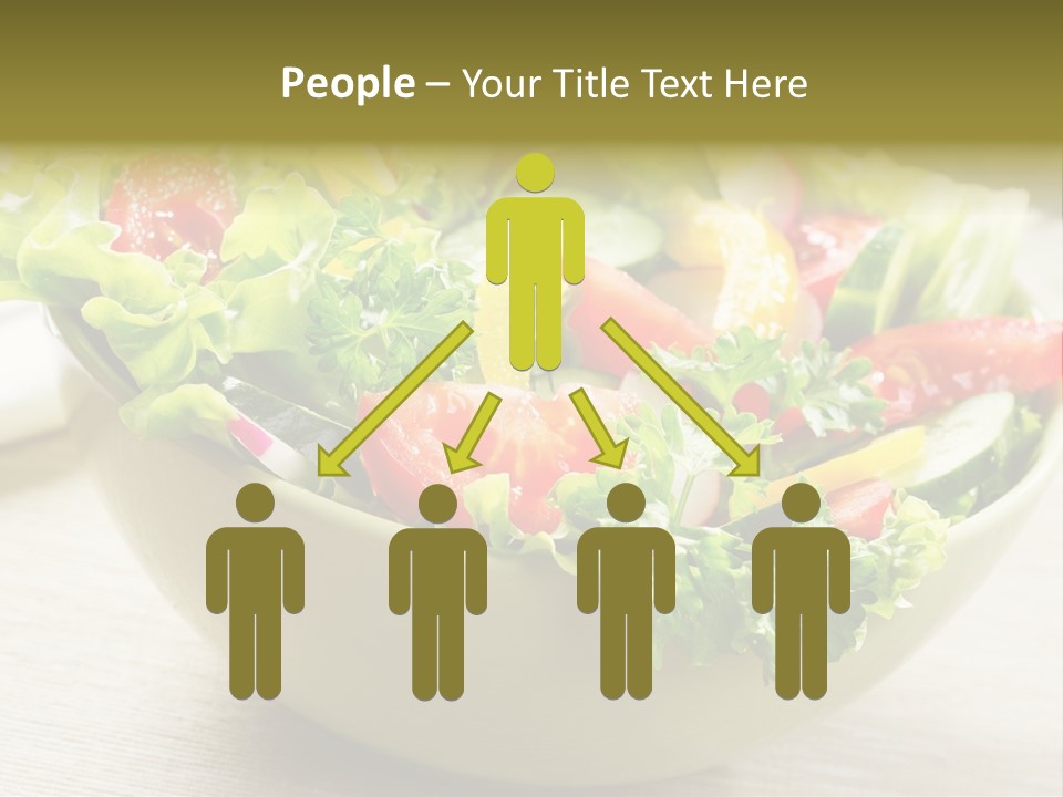 Tasty Object Plate PowerPoint Template