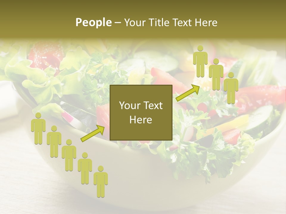 Tasty Object Plate PowerPoint Template