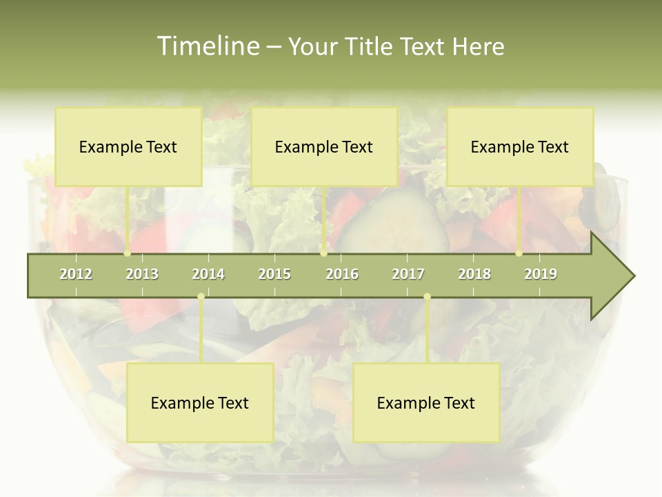 Diet Tomato Lettuce PowerPoint Template