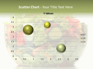 Diet Tomato Lettuce PowerPoint Template