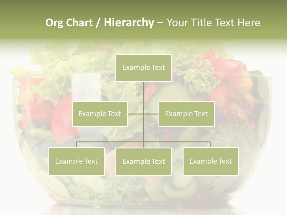 Diet Tomato Lettuce PowerPoint Template
