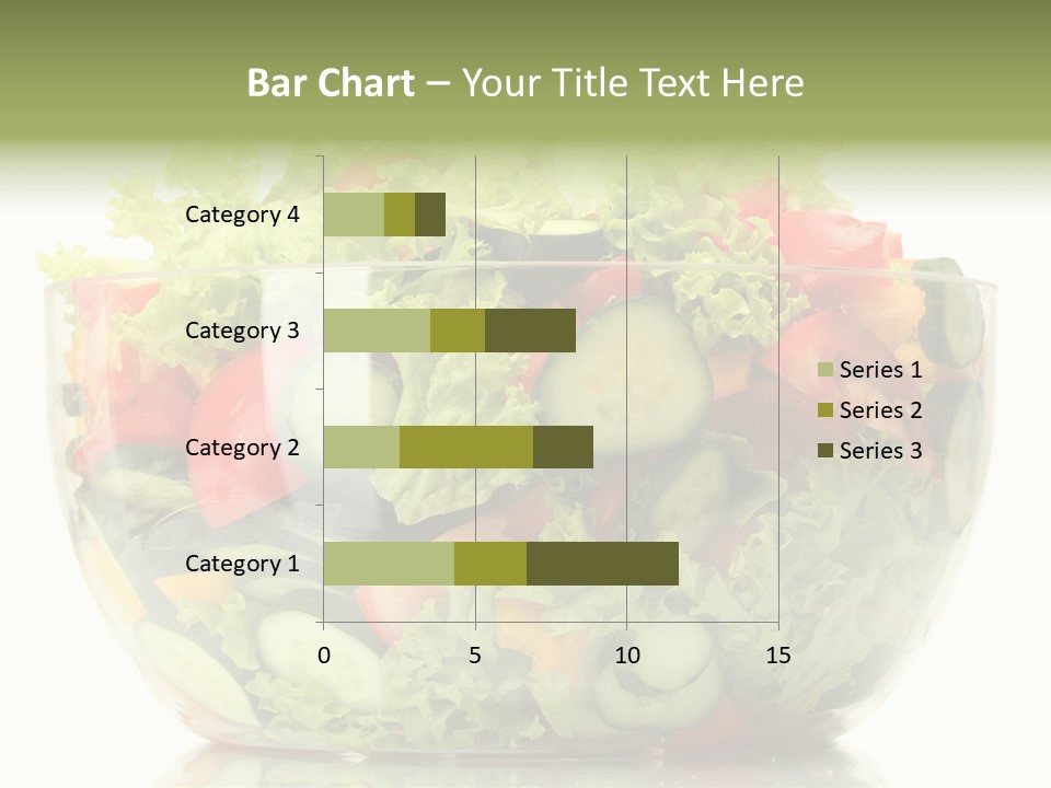 Diet Tomato Lettuce PowerPoint Template