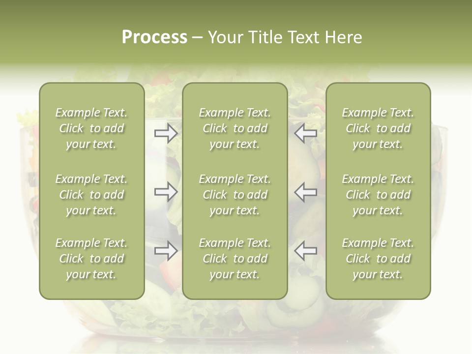 Diet Tomato Lettuce PowerPoint Template