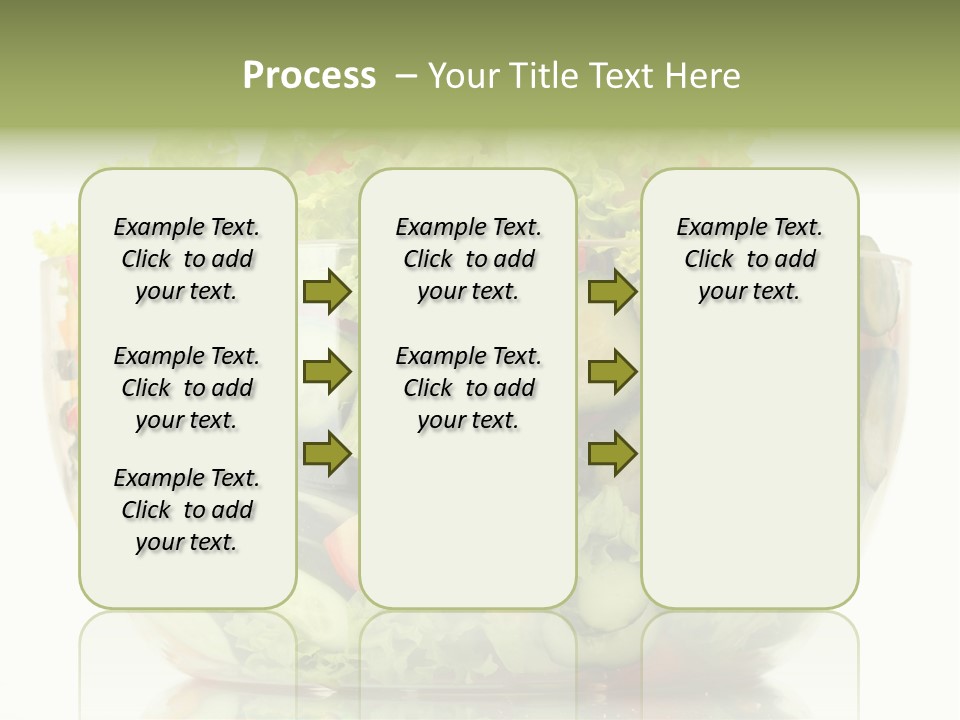 Diet Tomato Lettuce PowerPoint Template