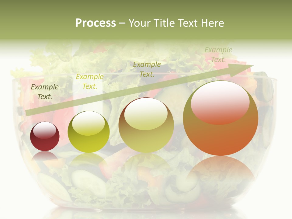 Diet Tomato Lettuce PowerPoint Template