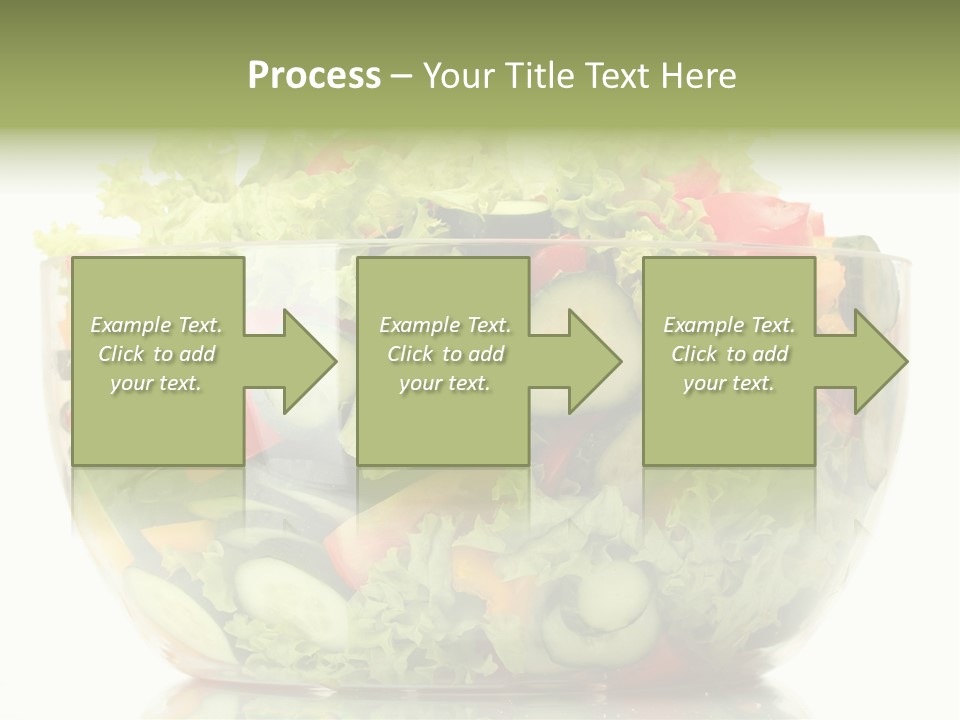 Diet Tomato Lettuce PowerPoint Template