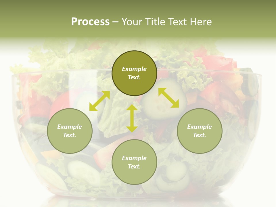 Diet Tomato Lettuce PowerPoint Template