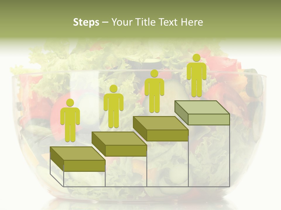 Diet Tomato Lettuce PowerPoint Template