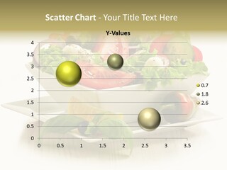 Table Vegetable Saucer PowerPoint Template