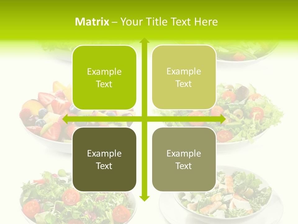 Olive Appetizing White PowerPoint Template