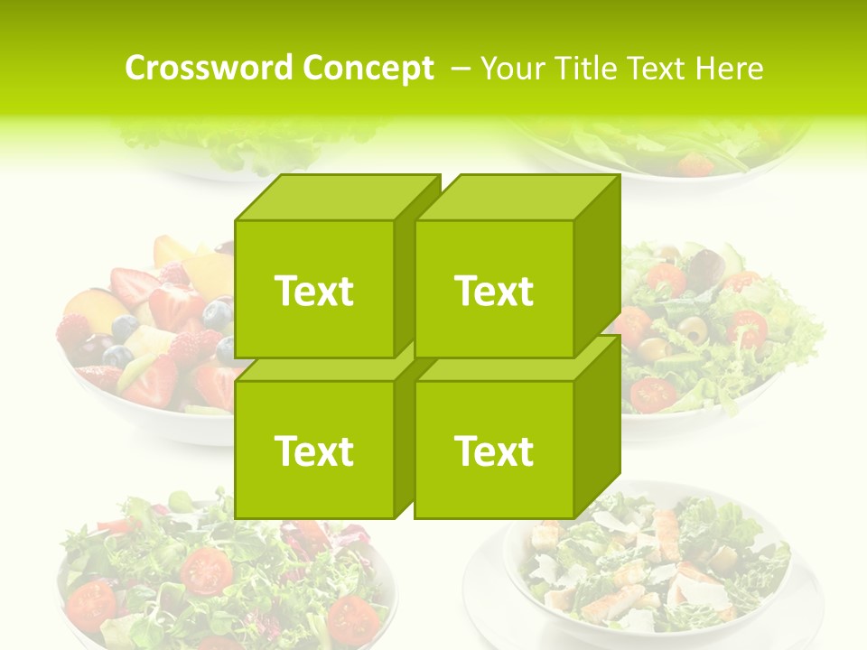 Olive Appetizing White PowerPoint Template