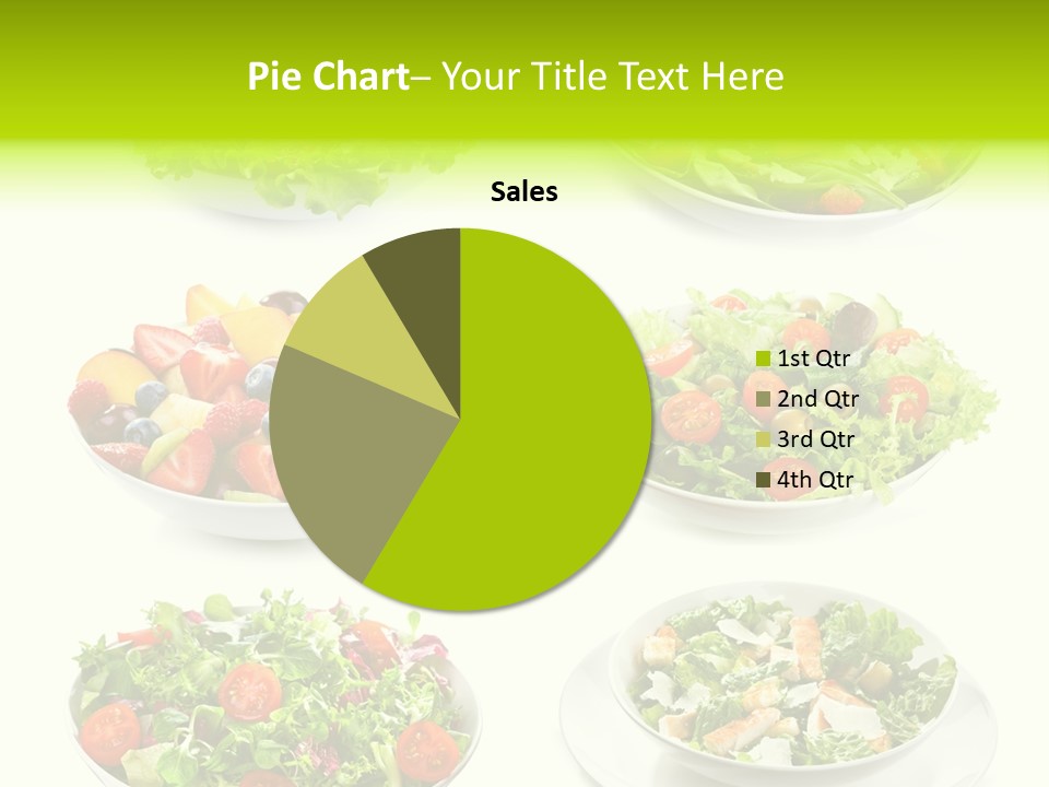 Olive Appetizing White PowerPoint Template