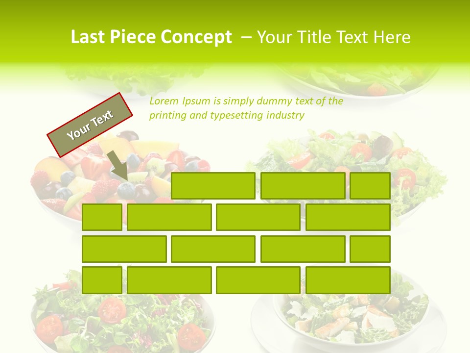 Olive Appetizing White PowerPoint Template