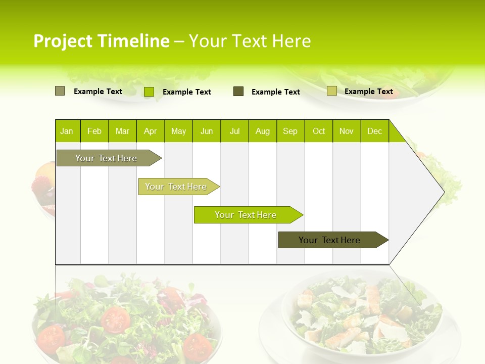 Olive Appetizing White PowerPoint Template