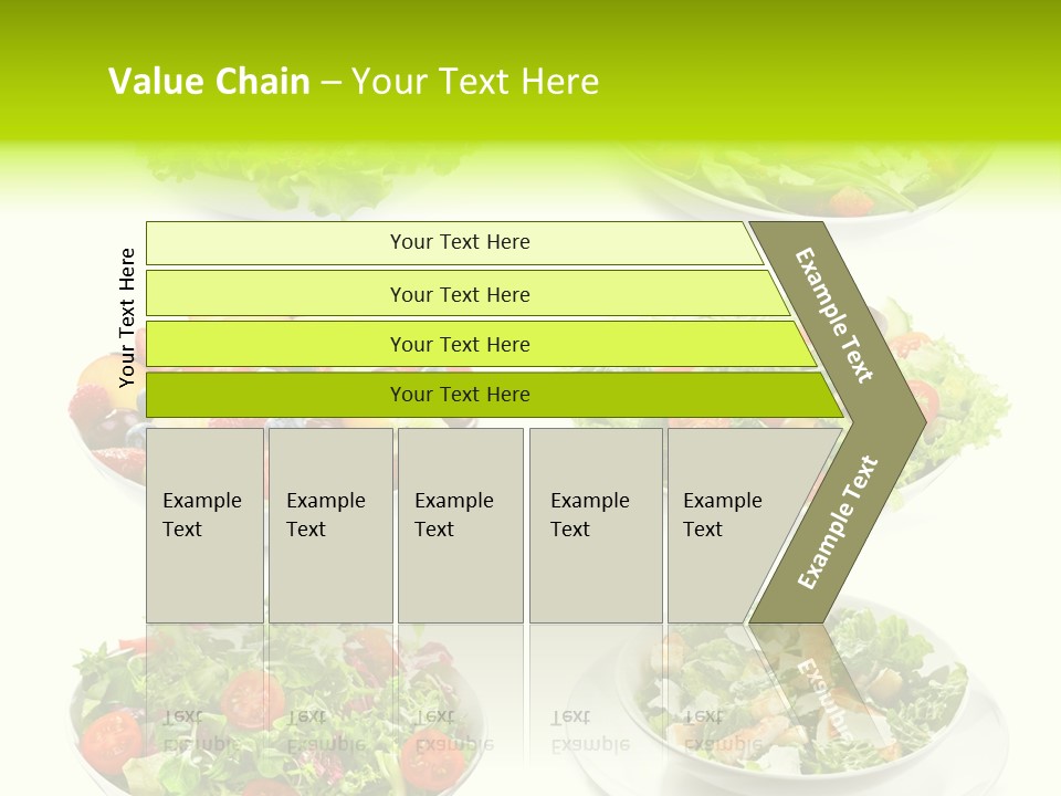 Olive Appetizing White PowerPoint Template