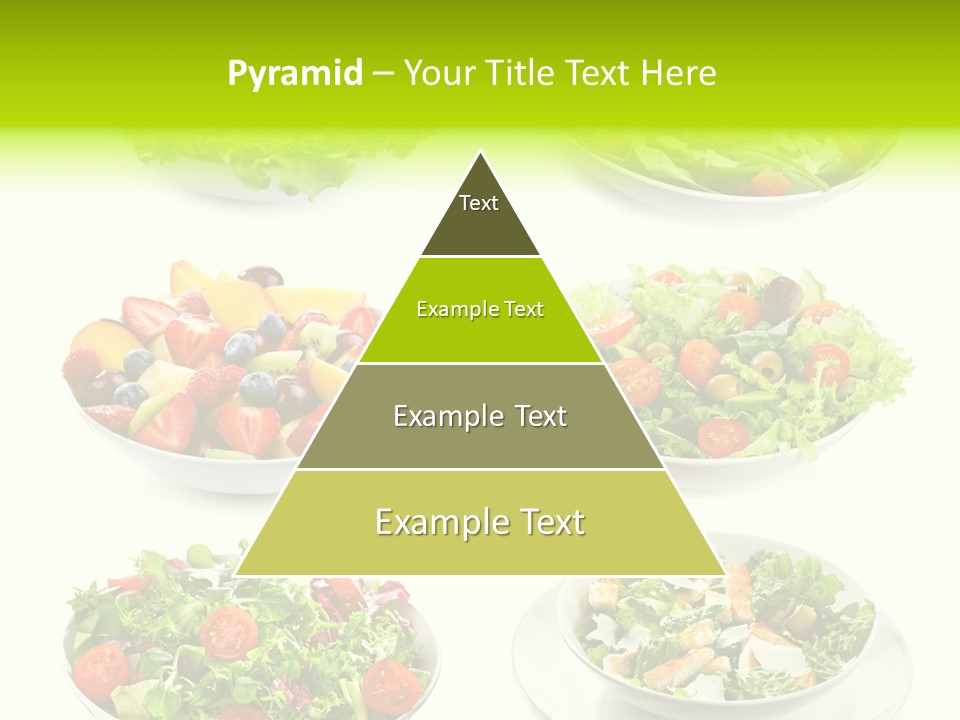 Olive Appetizing White PowerPoint Template