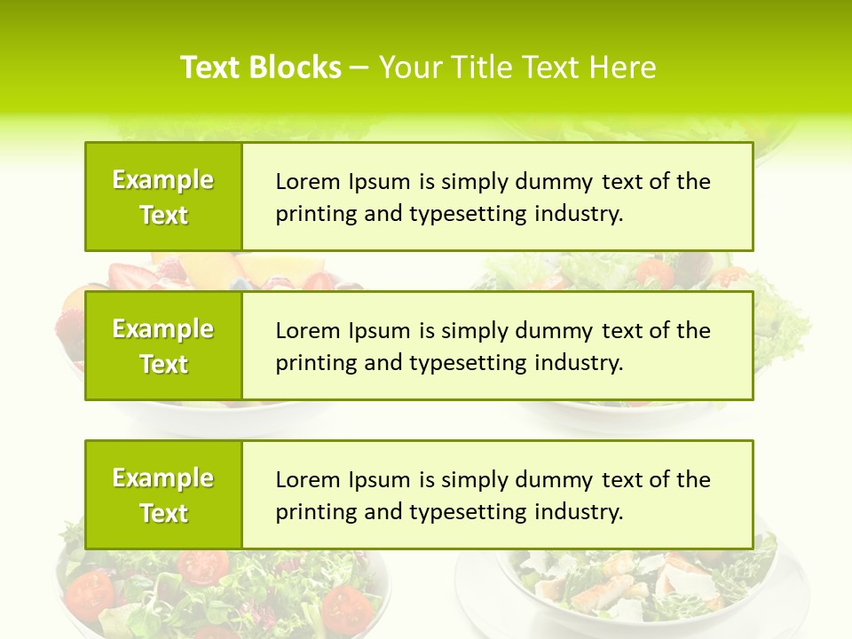 Olive Appetizing White PowerPoint Template