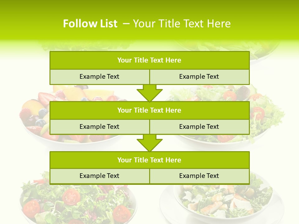 Olive Appetizing White PowerPoint Template