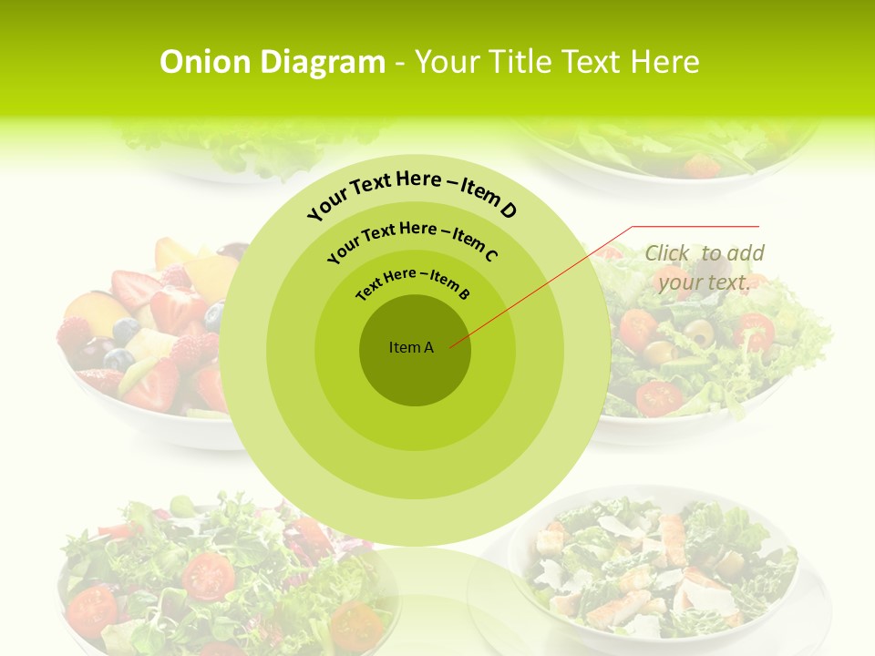 Olive Appetizing White PowerPoint Template