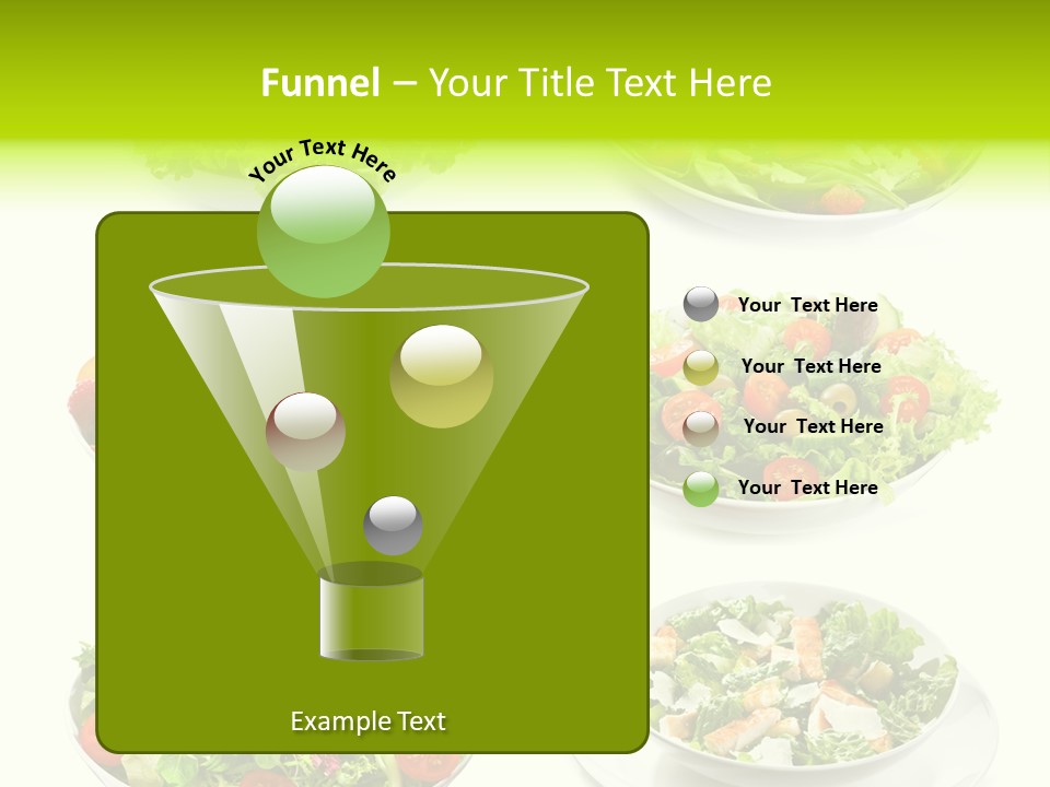 Olive Appetizing White PowerPoint Template