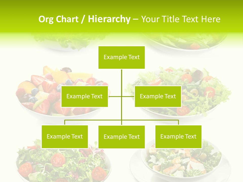 Olive Appetizing White PowerPoint Template