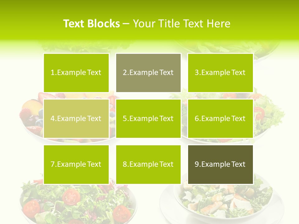 Olive Appetizing White PowerPoint Template