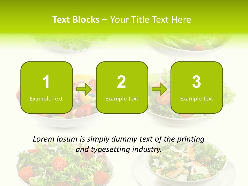 Olive Appetizing White PowerPoint Template