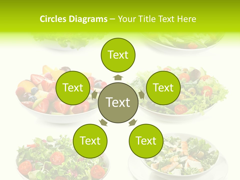 Olive Appetizing White PowerPoint Template