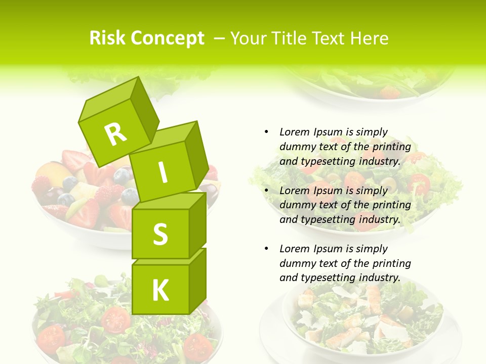 Olive Appetizing White PowerPoint Template