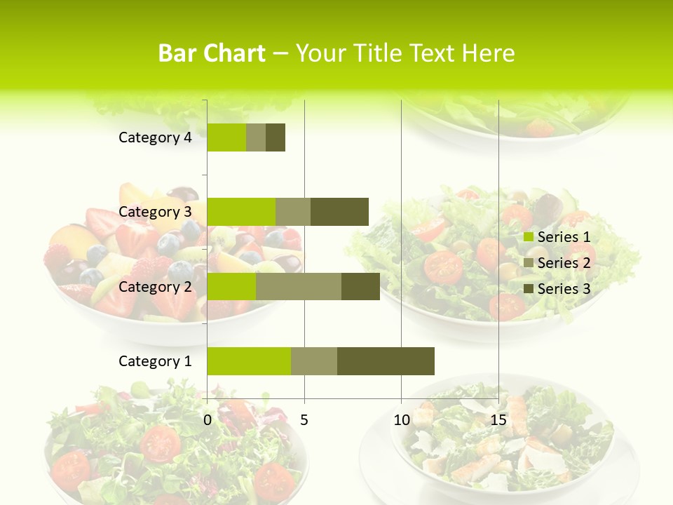 Olive Appetizing White PowerPoint Template