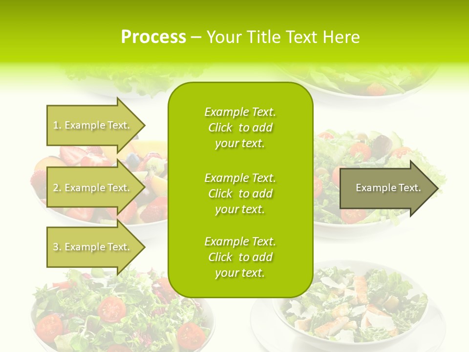 Olive Appetizing White PowerPoint Template