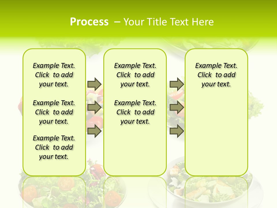 Olive Appetizing White PowerPoint Template