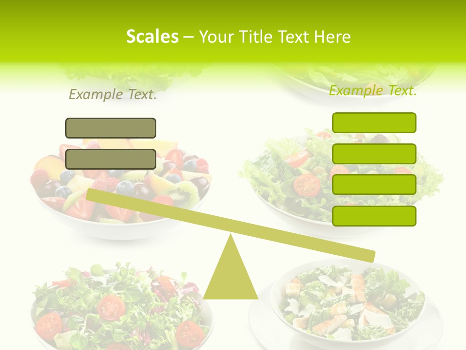 Olive Appetizing White PowerPoint Template