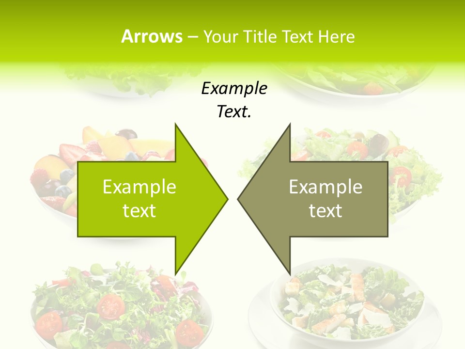 Olive Appetizing White PowerPoint Template