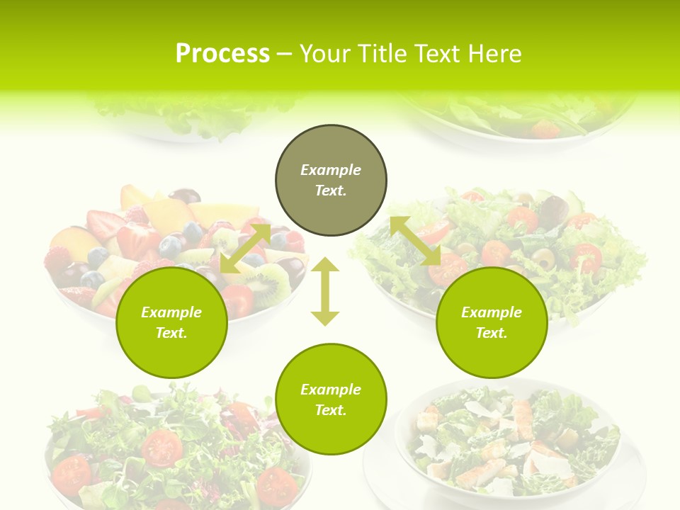 Olive Appetizing White PowerPoint Template