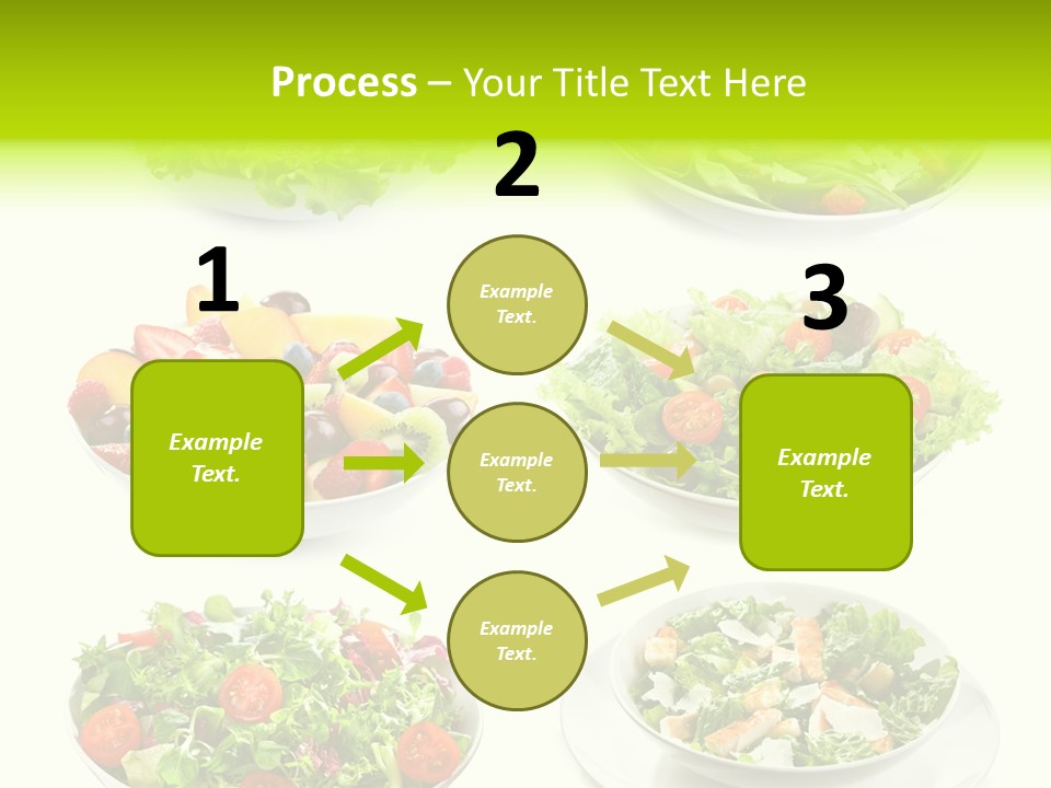 Olive Appetizing White PowerPoint Template