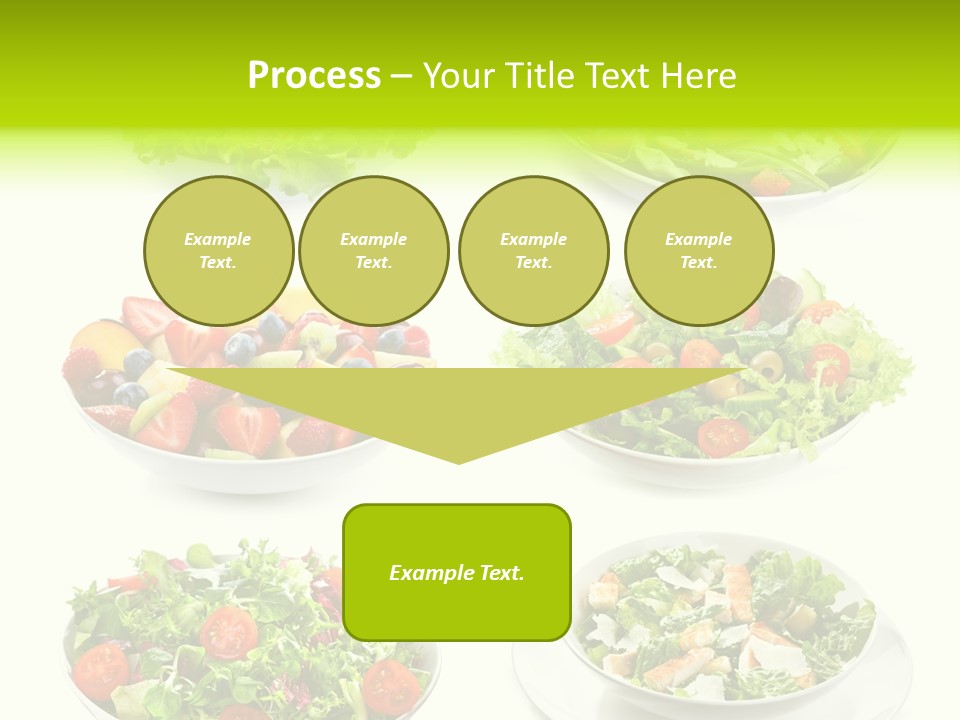 Olive Appetizing White PowerPoint Template