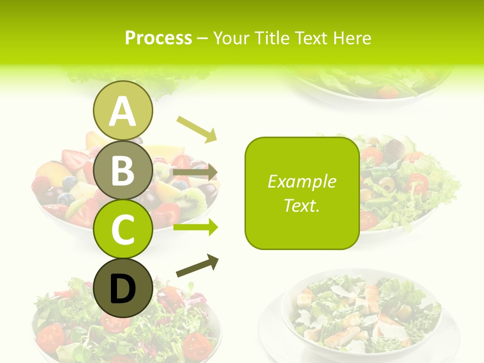 Olive Appetizing White PowerPoint Template