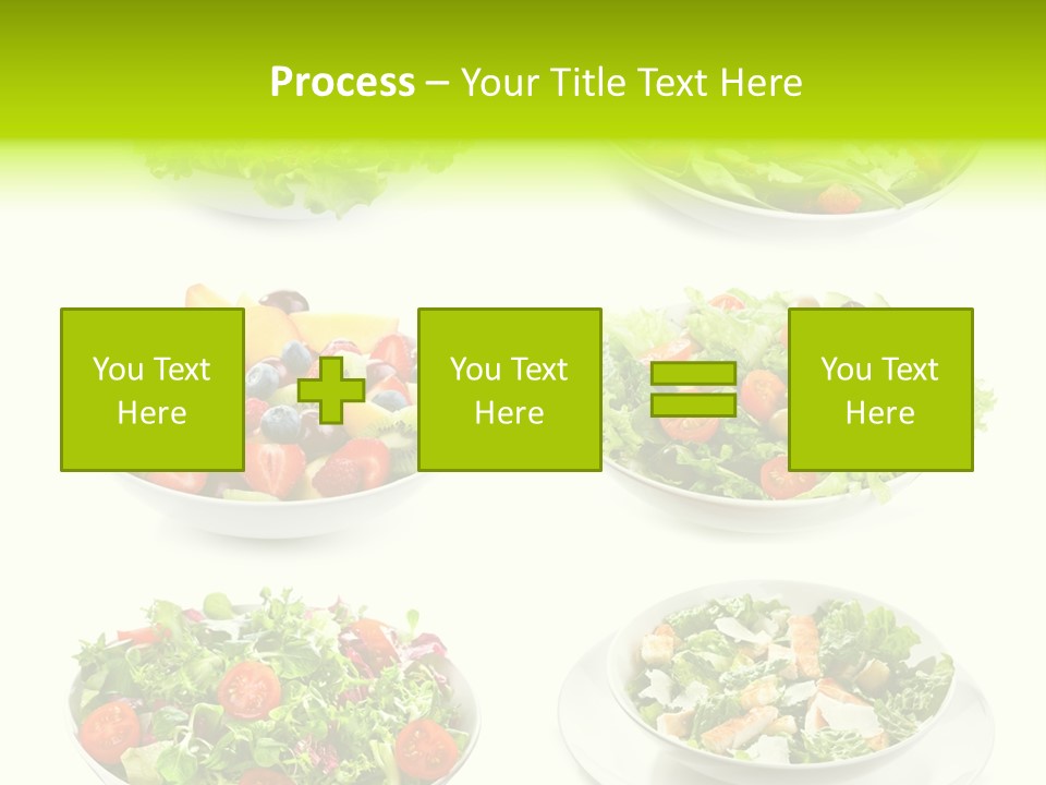 Olive Appetizing White PowerPoint Template