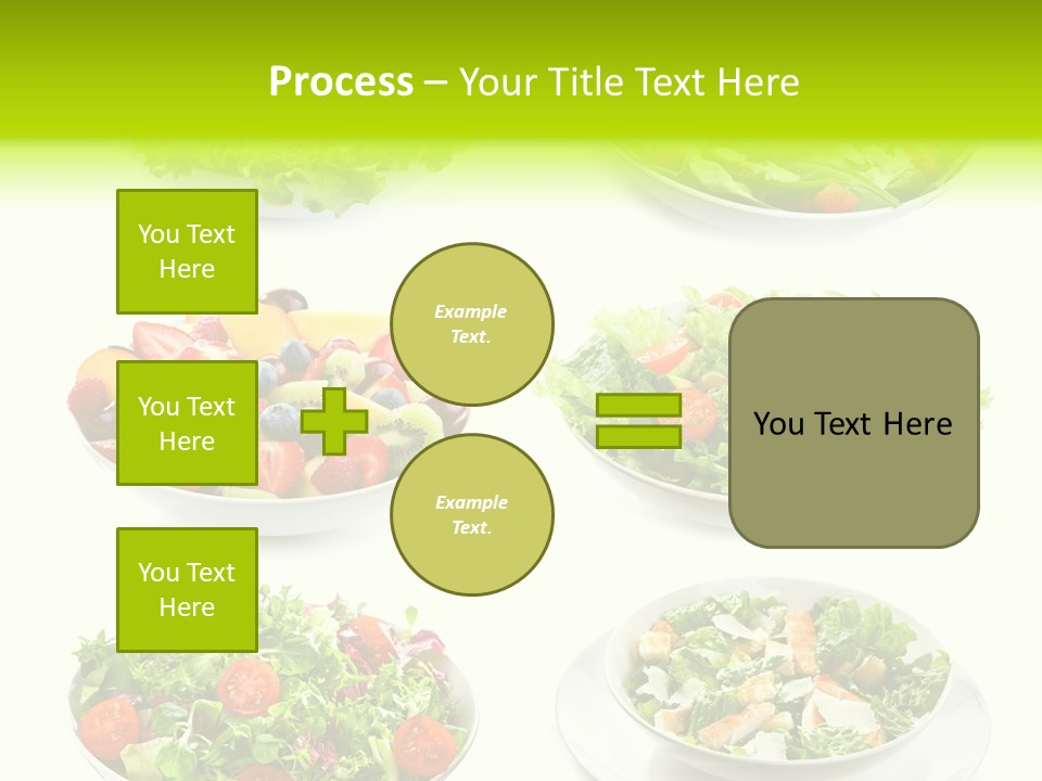Olive Appetizing White PowerPoint Template