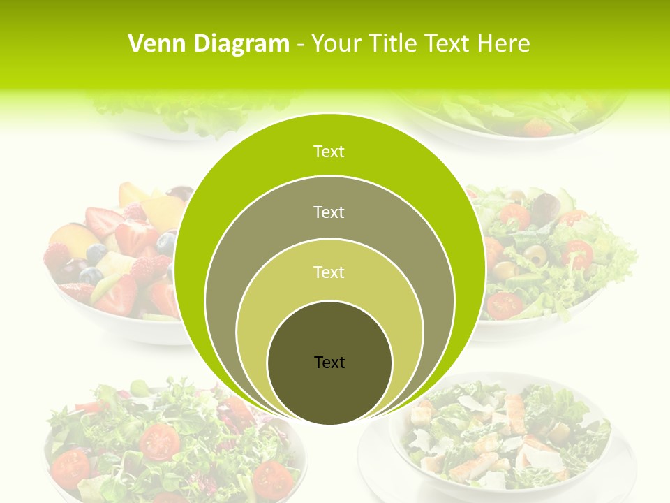 Olive Appetizing White PowerPoint Template