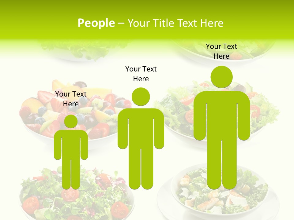 Olive Appetizing White PowerPoint Template