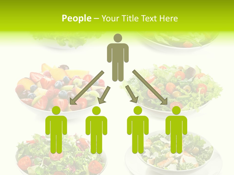 Olive Appetizing White PowerPoint Template