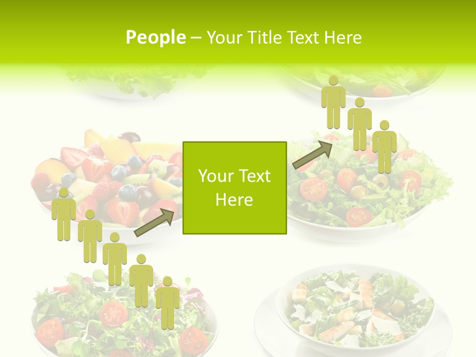 Olive Appetizing White PowerPoint Template